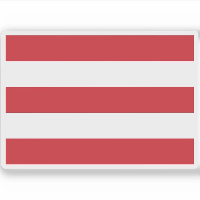Flag of Bora Bora Sticker (Front)