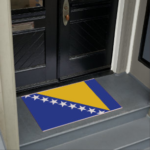 Flag of Bosnia and Herzegovina Doormat