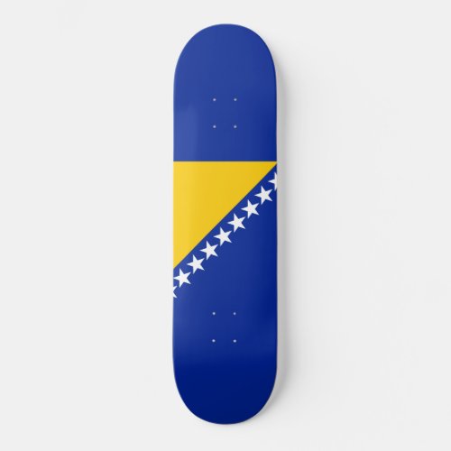 Flag of Bosnia and Herzegovina Skateboard