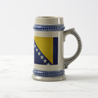 Flag of Bosnia Beer Stein