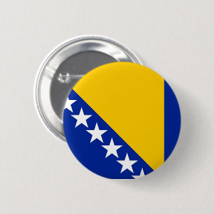 Flag of Bosnia Herzegovina Button