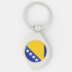 Flag of Bosnia Herzegovina Keychain