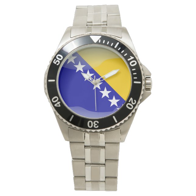 Flag of Bosnia Herzegovina Watch (Front)