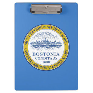Flag of Boston, Massachusetts Clipboard
