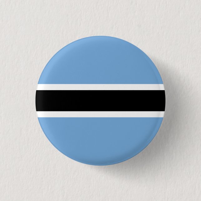 Flag of Botswana Button (Front)