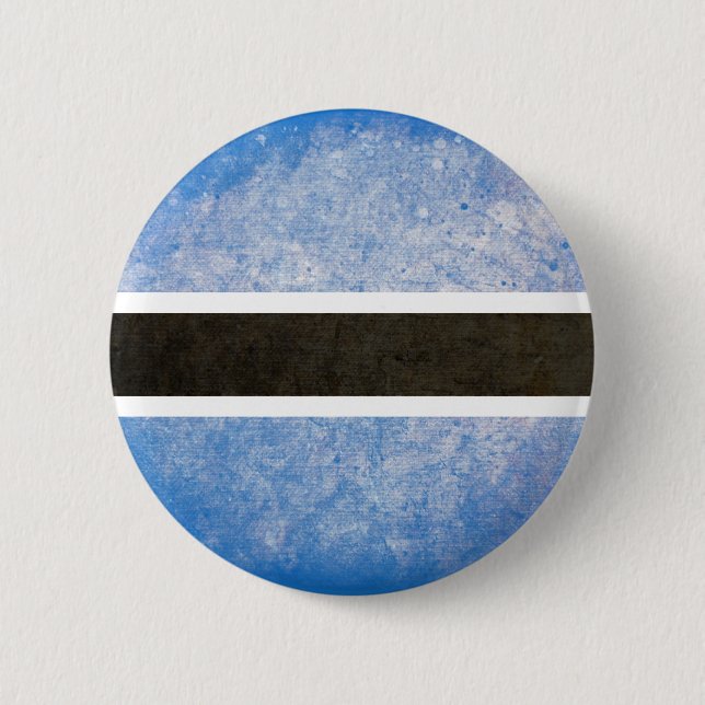 Flag of Botswana Pinback Button (Front)