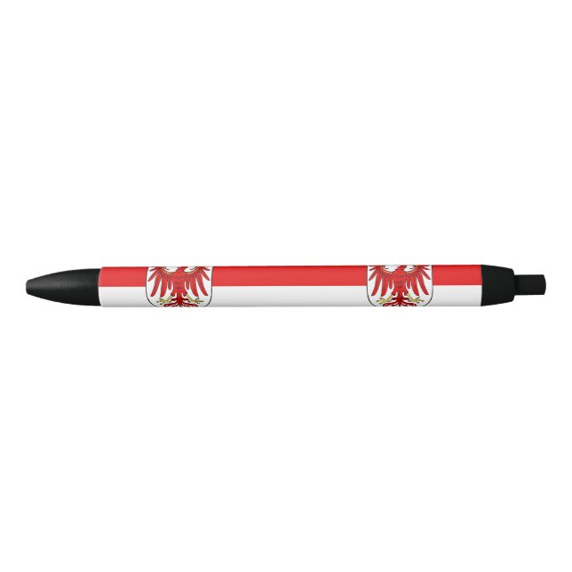 Flag of Brandenburg Black Ink Pen (Front)