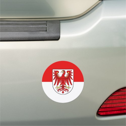Flag of Brandenburg  Car Magnet
