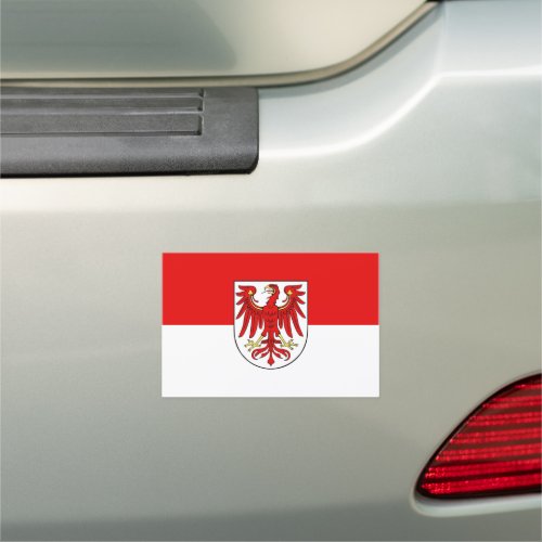 Flag of Brandenburg  Car Magnet