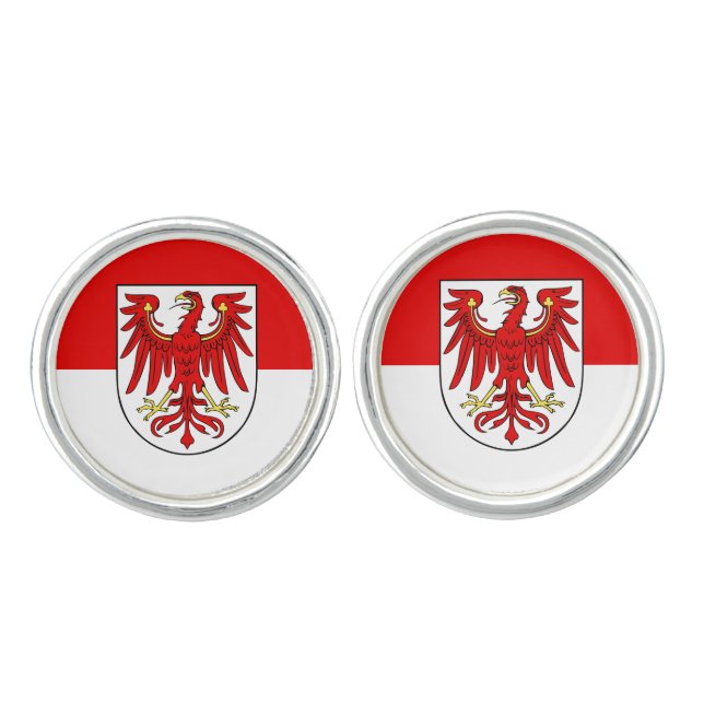 Flag of Brandenburg Cufflinks (Front)