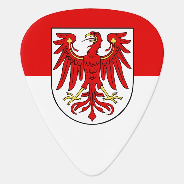 Flag of Brandenburg Guitar Pick (Front)