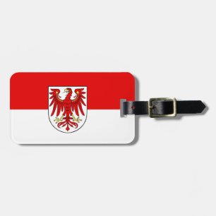 Flag of Brandenburg Luggage Tag