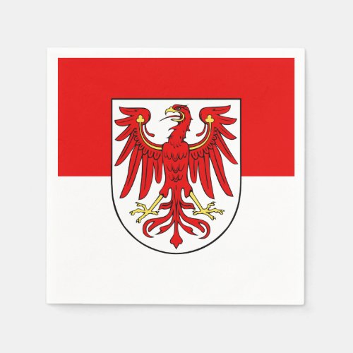 Flag of Brandenburg Paper Napkins