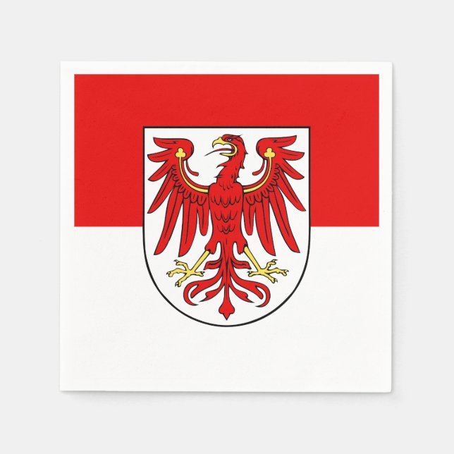 Flag of Brandenburg Paper Napkins (Front)