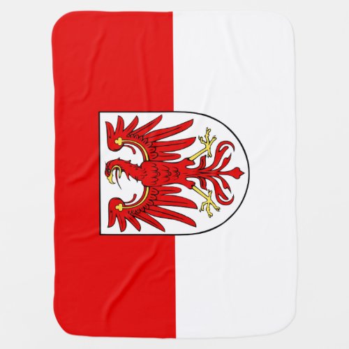 Flag of Brandenburg Receiving Blanket