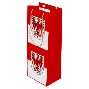 Flag of Brandenburg Wine Gift Bag