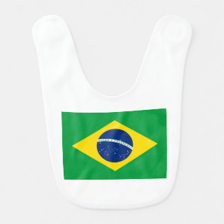 Flag of Brazil - Bandeira do Brasil Baby Bib