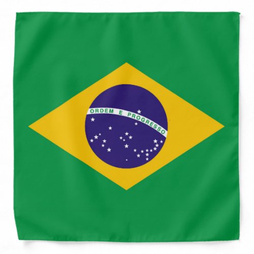 Flag of Brazil Bandeira do Brasil Bandana