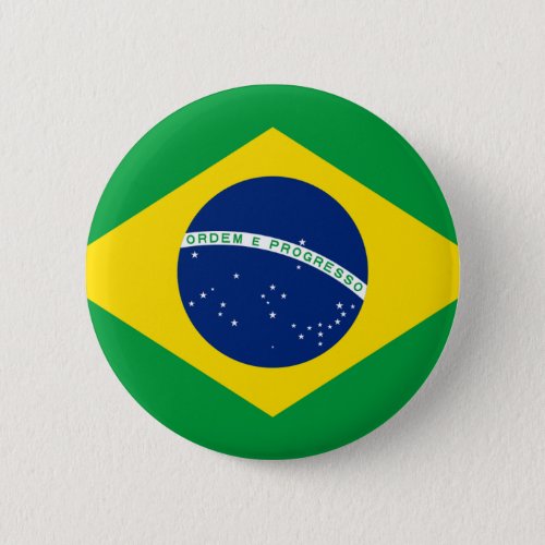 Flag of Brazil _ Bandeira do Brasil Button