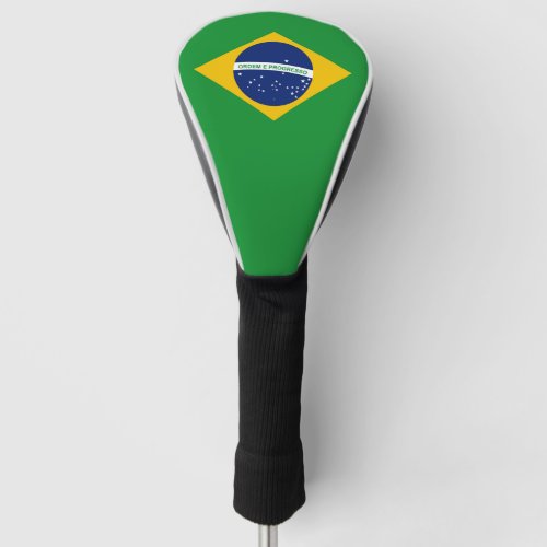 Flag of Brazil Bandeira do Brasil Golf Head Cover