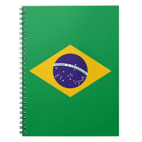 Flag of Brazil Bandeira do Brasil Notebook