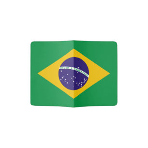 Flag of Brazil Bandeira do Brasil Passport Holder