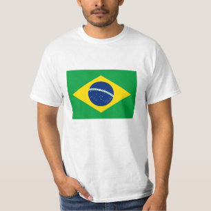 Flag of Brazil - Bandeira do Brasil T-Shirt