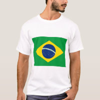 Flag of Brazil - Bandeira do Brasil T-Shirt