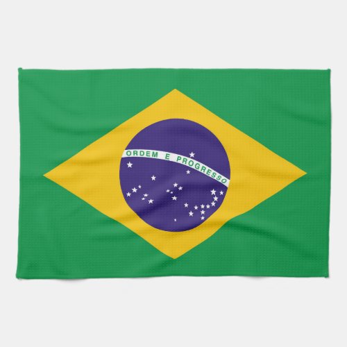 Flag of Brazil Bandeira do Brasil Towel