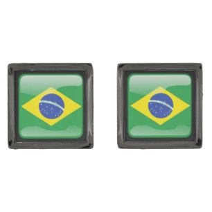 Flag of Brazil Cufflinks