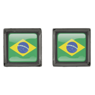 Flag of Brazil Cufflinks