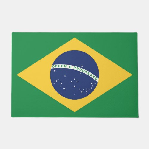 Flag of Brazil Doormat