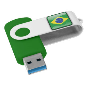 Flag of Brazil Flash Drive