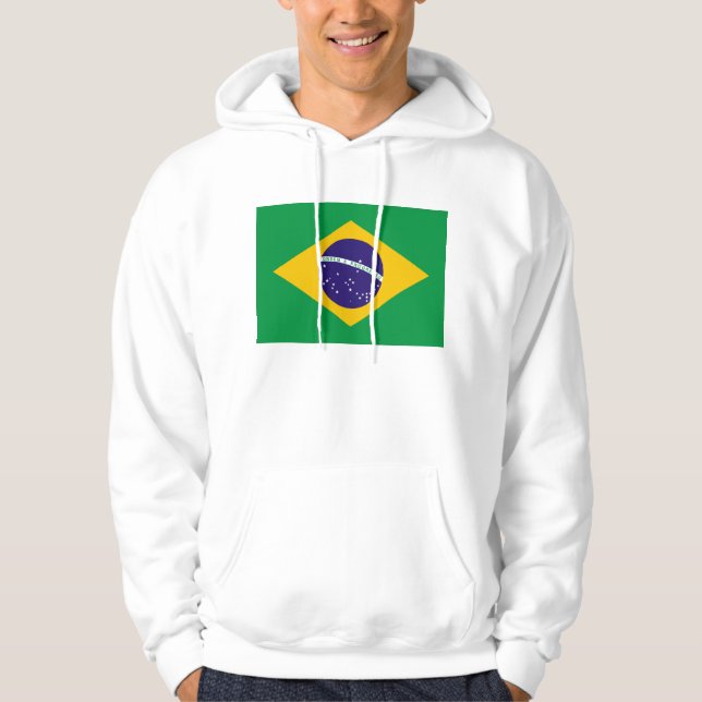 Flag of Brazil Hoodie (Front)