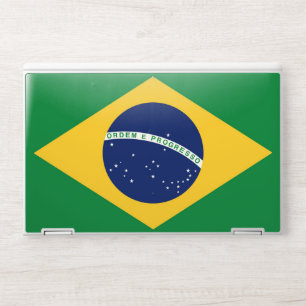 Flag of Brazil HP Laptop Skin