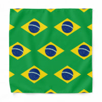 Flag Of Brazil, Kids/Small Bandana