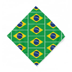 Flag Of Brazil, Kids/Small Bandana