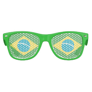 Flag of Brazil Kids Sunglasses