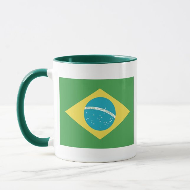 Flag of Brazil Mug (Left)