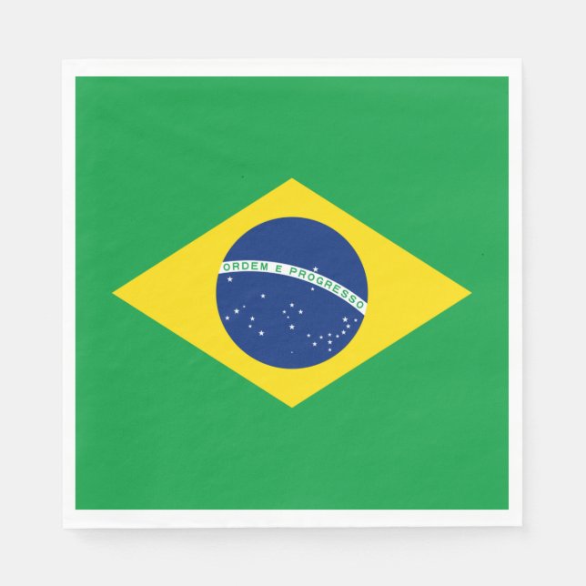 Flag of Brazil Napkins (Front)