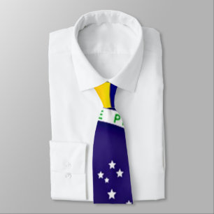 Flag of Brazil Neck Tie