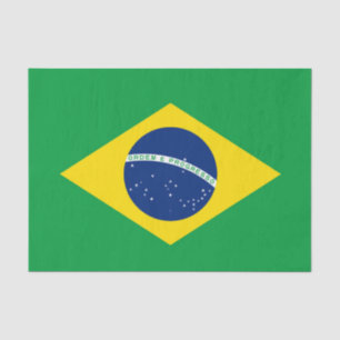 Flag of Brazil Tissue Paper