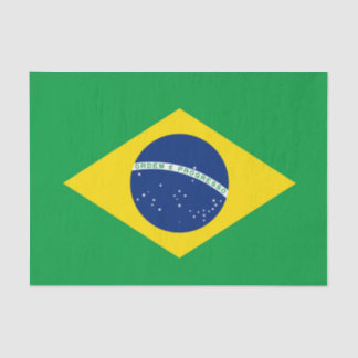 Flag of Brazil Tissue Paper