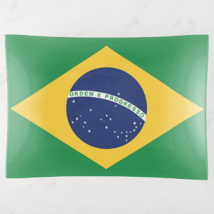 Flag of Brazil Trinket Tray
