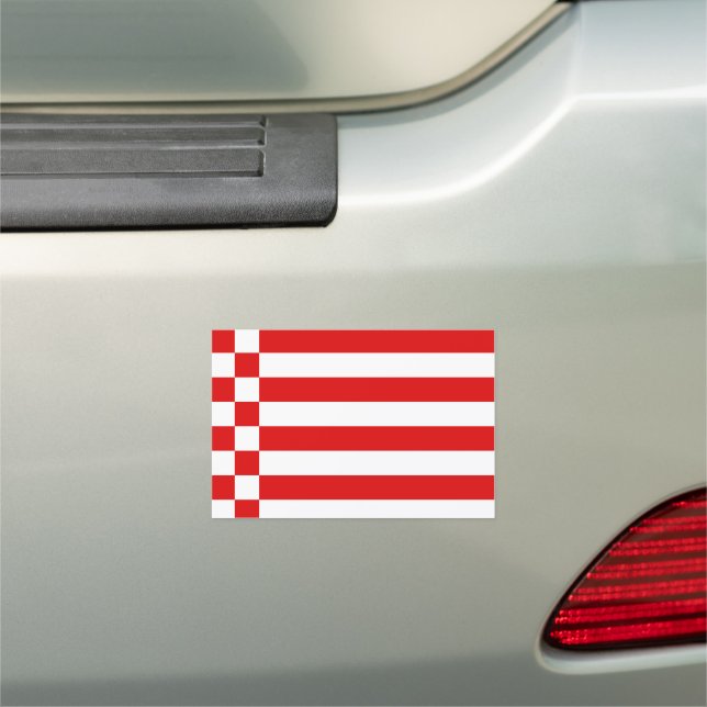Flag of Bremen Car Magnet (In Situ)