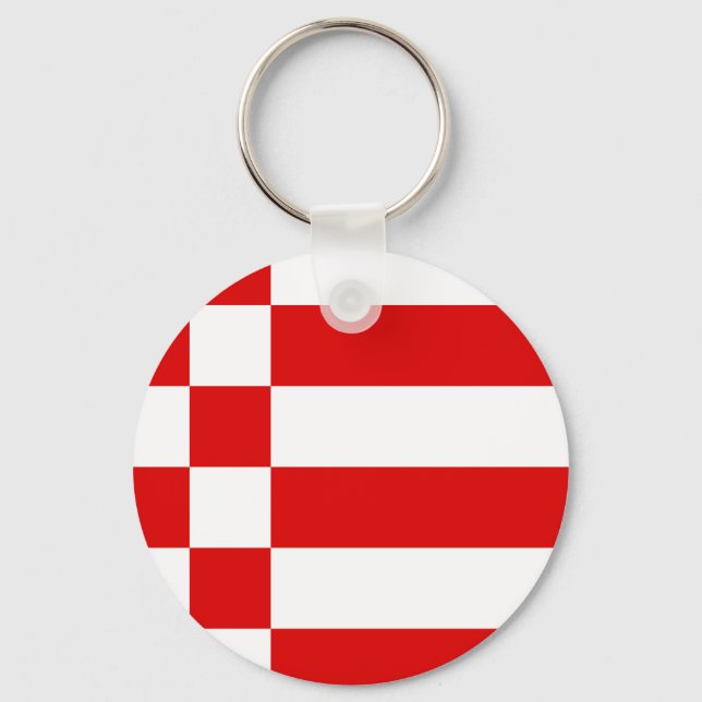 Flag of Bremen Keychain (Front)