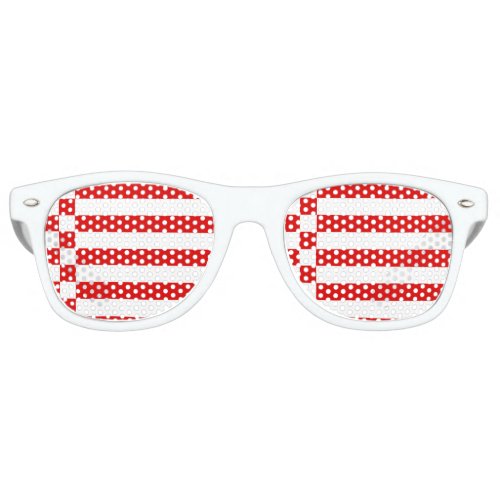 Flag of Bremen Retro Sunglasses