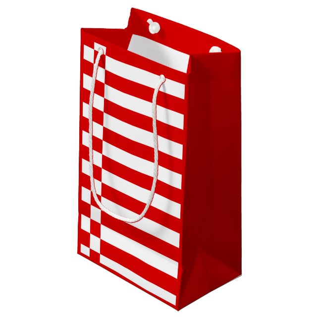 Flag of Bremen Small Gift Bag (Front Angled)