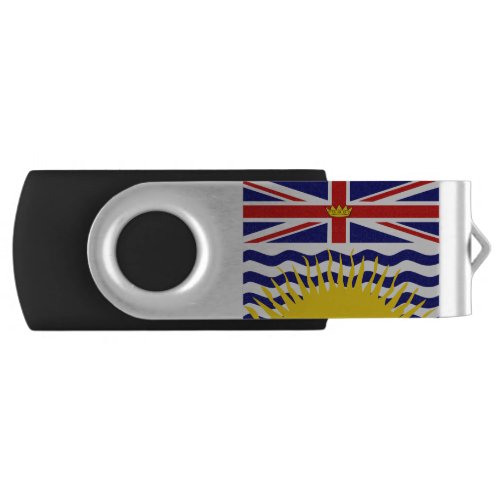 Flag of British Colombia Flash Drive