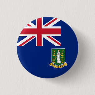 Flag of British Virgin Islands Button